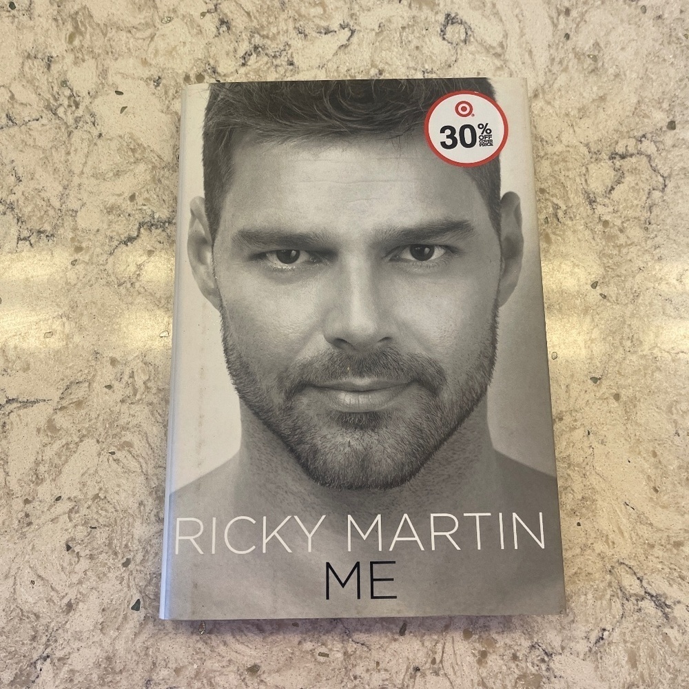 Ricky Martin Me Hardcover‎ - Celebrity Memoir /Aytobiography Like New